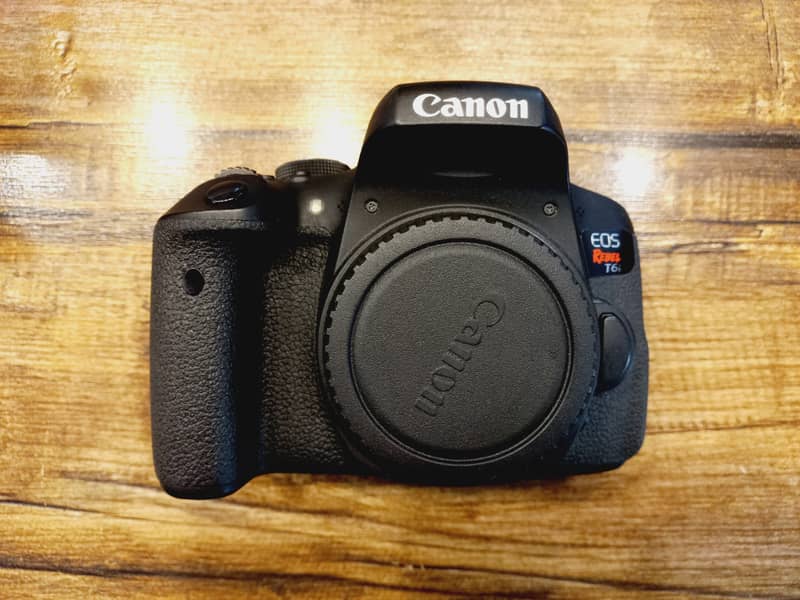 Canon 750d (rebel t6i) Body With 18-55 IS STM Kit Lens (Complete Box) 3