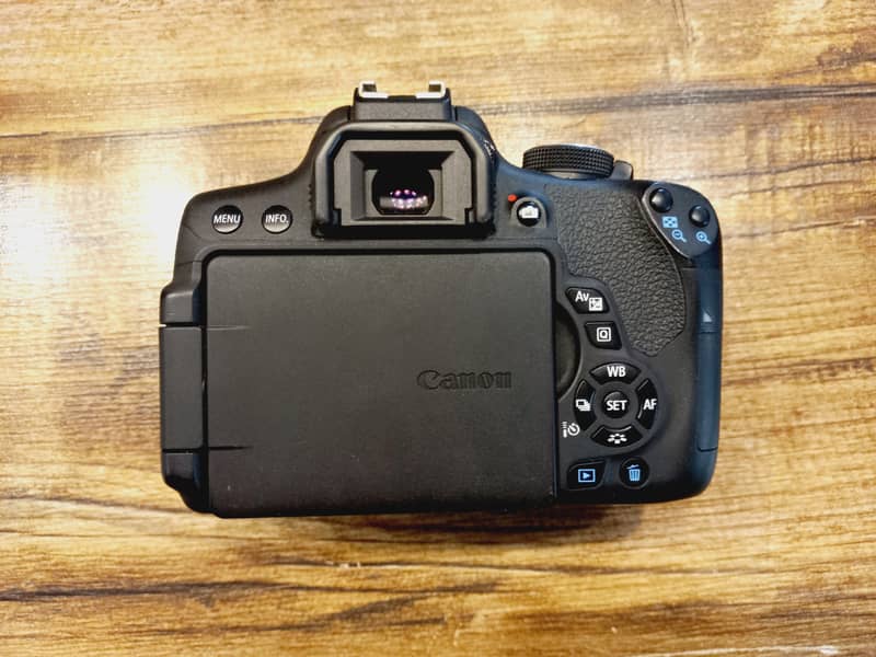 Canon 750d (rebel t6i) Body With 18-55 IS STM Kit Lens (Complete Box) 6