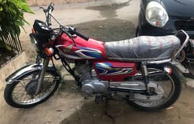 HONDA CG 125 2022 model Karachi registered