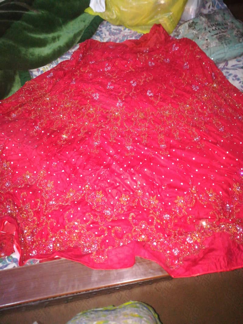 Lengha and dupatta 1