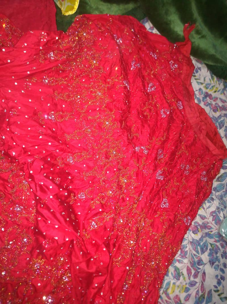 Lengha and dupatta 2