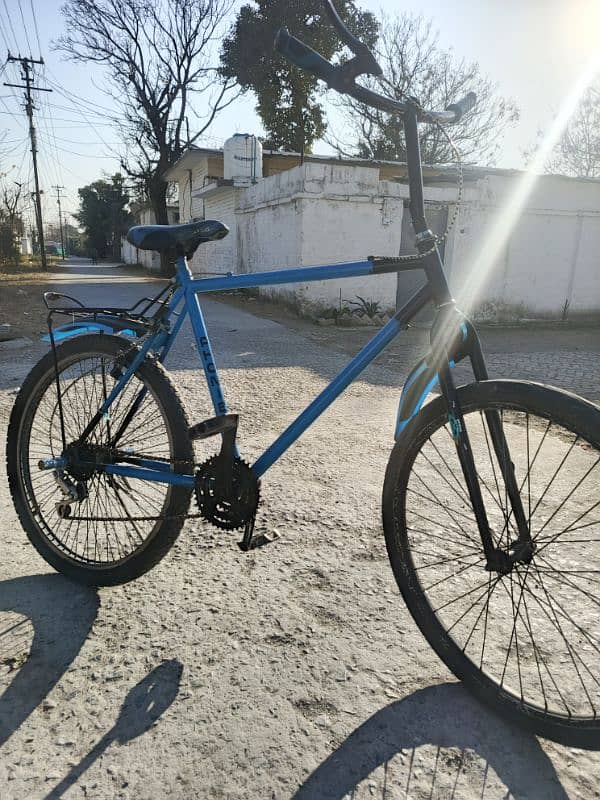 BMX Bicycle blue color 2