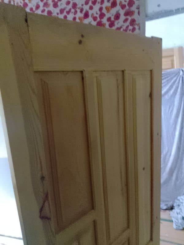 3X door made with Kayl wood pure guaranteed size 7*2.75=1 & 6*3.3=2 4