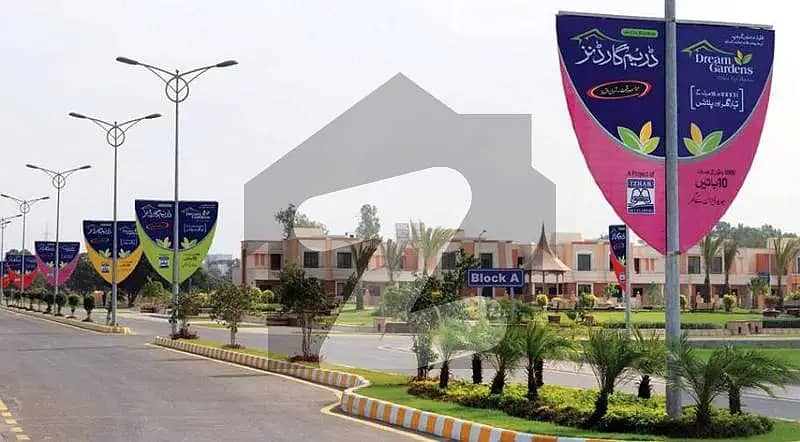 LDA Approved 5 Marla Possession Plot For Sale In F Block Dream Garden 2