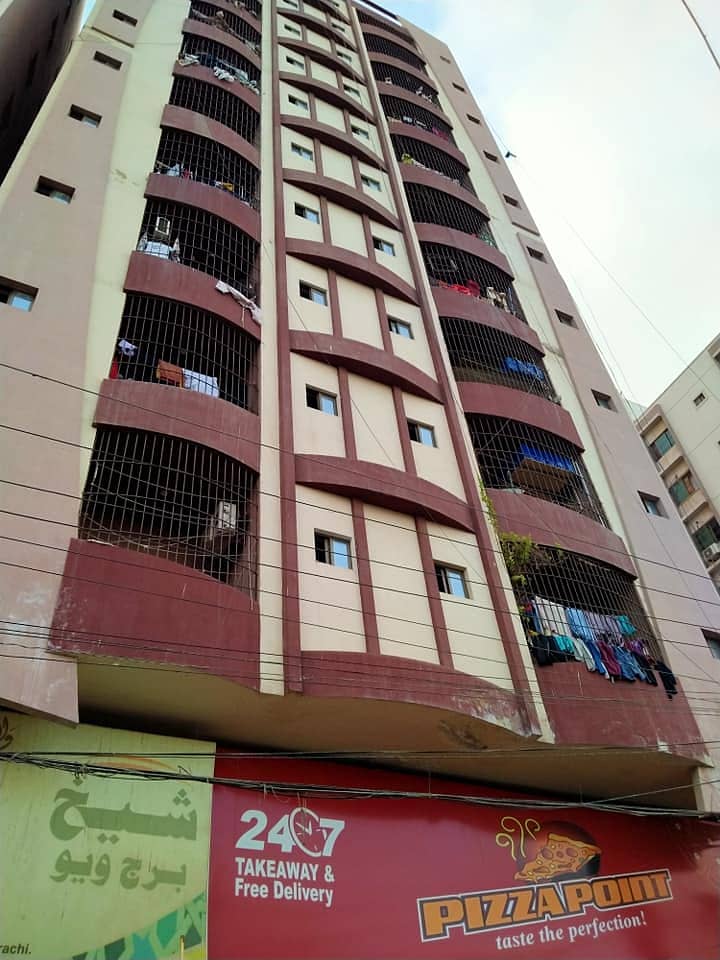 5-bedroom (inc DD) Flat for Sale Shaikh Bridge View - Nazimabad No # 3 1