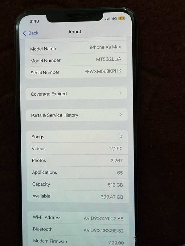 iPhone XS Max PTA Approved 6