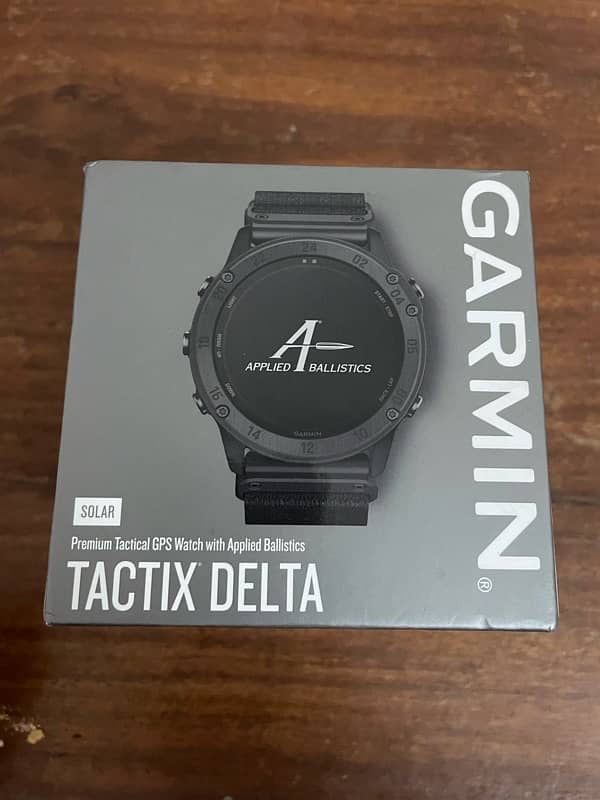 Garmin Tactix delta ballistic Solar 1