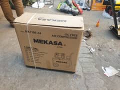 Air Compressor Oil Free Mekasa japan 24 ltr Imported Tank