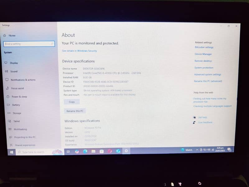 Dell Latitude i5 E7240 with SSD For Sale 3