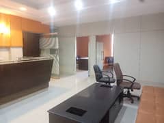 08 MARLA COMMERCIAL SEMI FURNISHED FLOOR WITH LIFT AVAILABLE