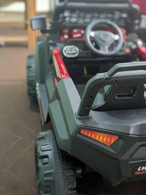 kids electric jeep for sale almost brand new 3