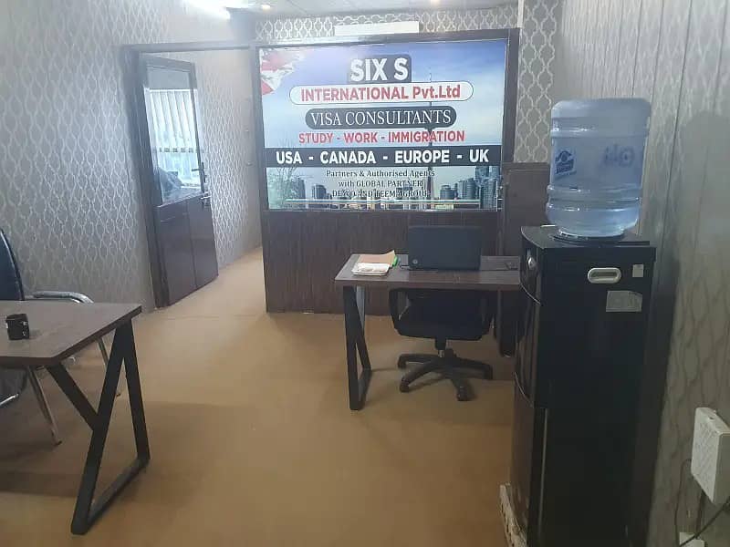 Fully Furnished Area 350 Square Feet Office Available For Rent Real Pictures In MM ALAM ROAD Gulberg 3 Lahore 5