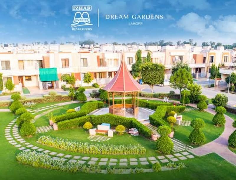 5 Marla residential plot available for sell in Dream Garden society 1