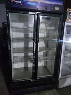 Caravel two door refrigerator/ chiller is available for sale