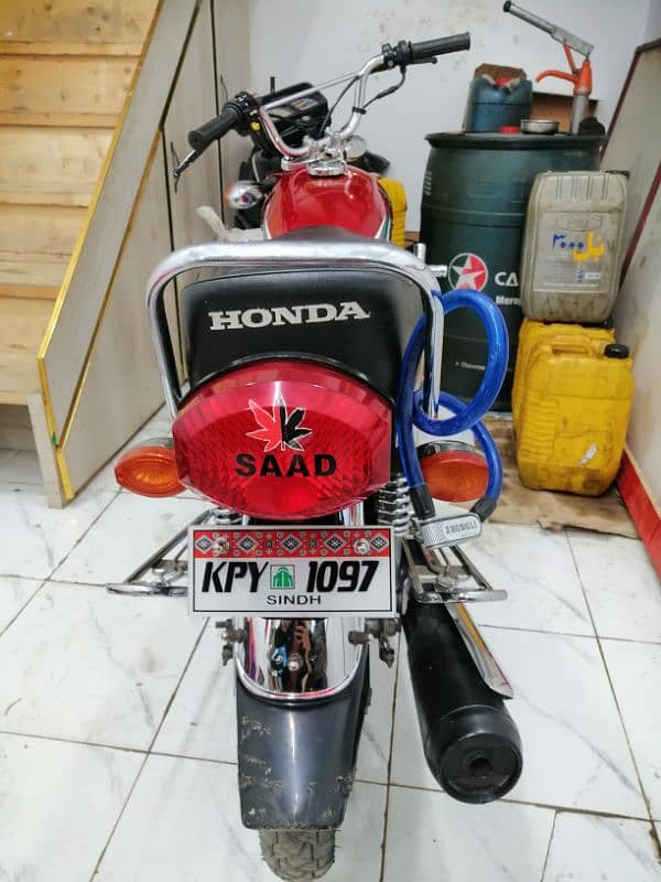 Honda cg 125 2022 model (100%)genuine bike seald engine a 7