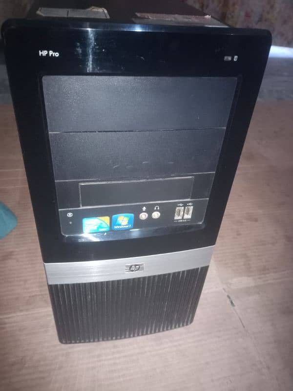 HP intel(R) core(tm) 2duo CPU 4gb ram 1