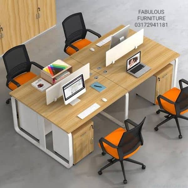 office  table , workstation, cubicle, conference table, reception desk 8