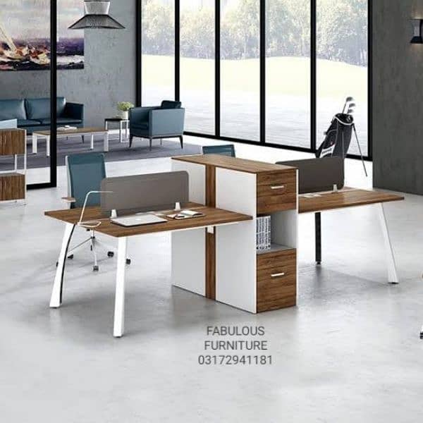 office  table , workstation, cubicle, conference table, reception desk 10