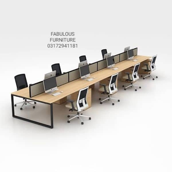 office  table , workstation, cubicle, conference table, reception desk 12