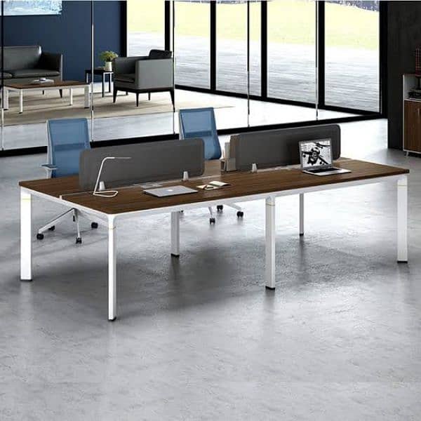 office  table , workstation, cubicle, conference table, reception desk 17