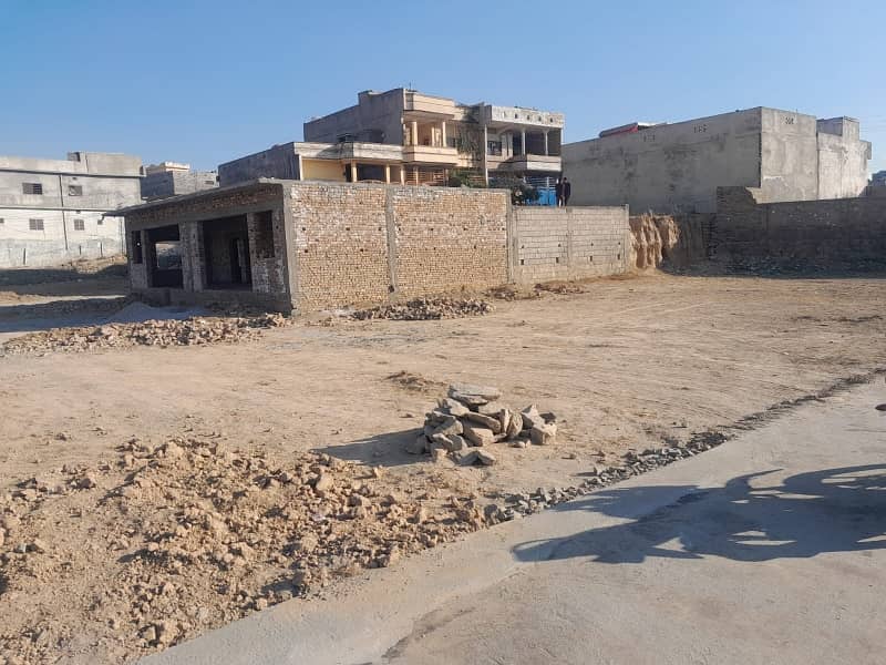 5 Marla Plot Available For Sale In Dhamyal Road 4