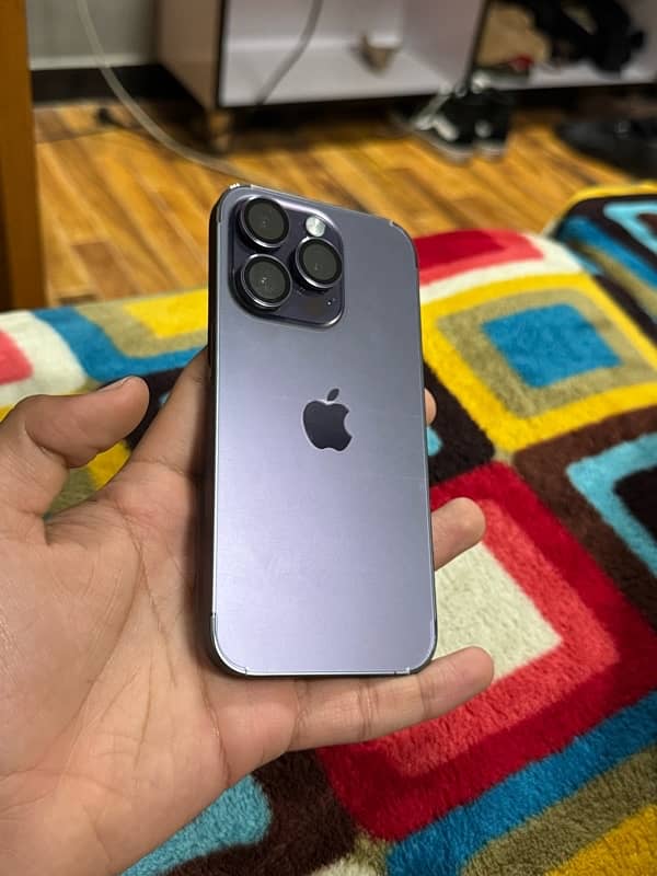 iPhone 14 pro deep purple 128gb for sale 1