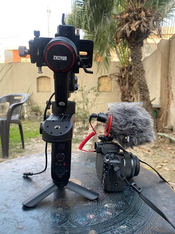 Canon M50 with Mic, Weebill S and Tripod 1