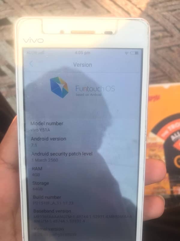 vivo y51A All ok 4/64 4