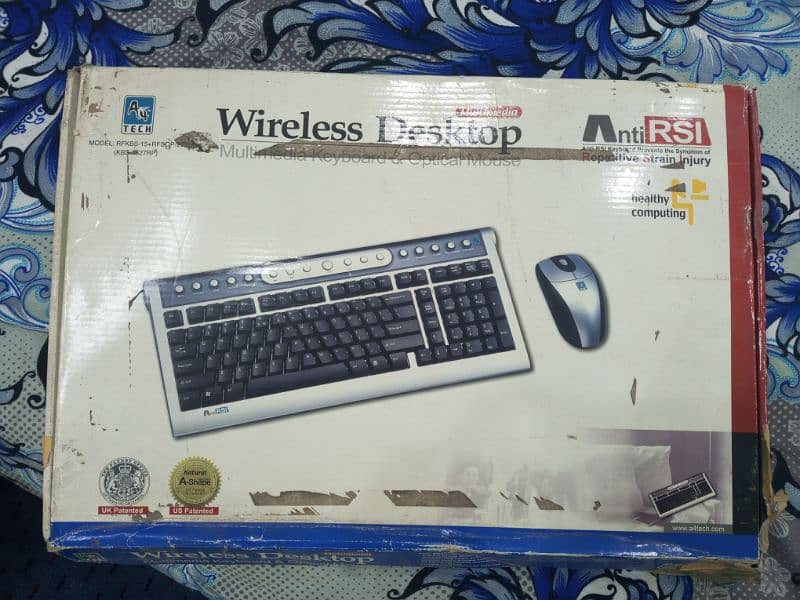 Wireless PC keyboard and Mouse 6