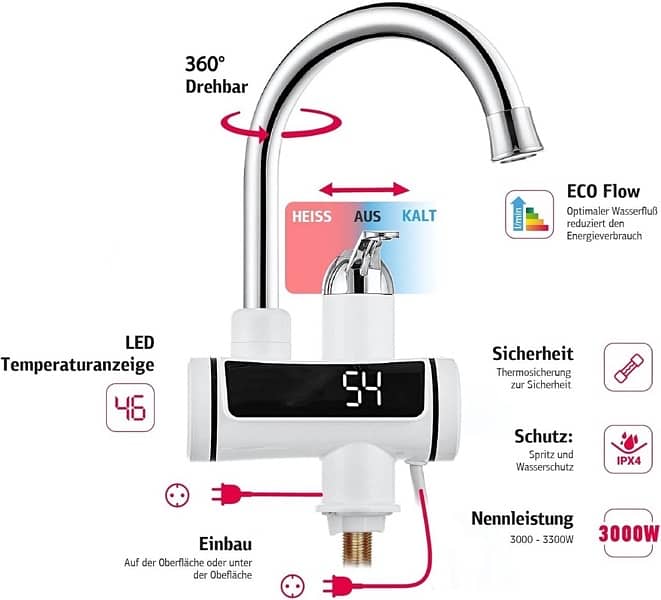 Instant Water Heating Tap 2