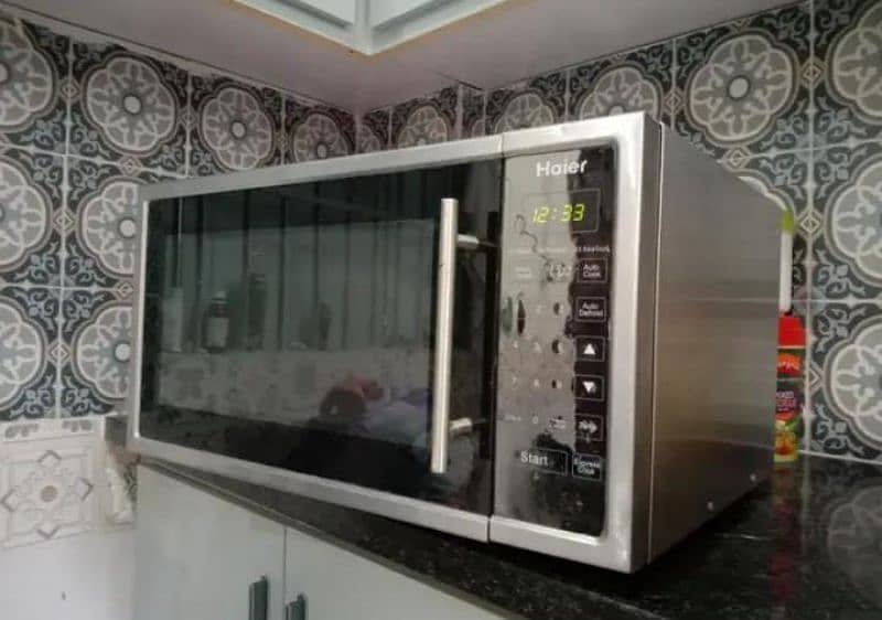 Haier microwave oven steel body 0