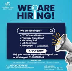 doctore/accountant/cctv camers/marketing/dermatologist