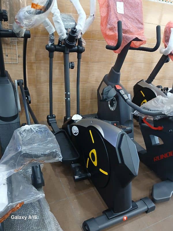 SLIMLINE Elliptical Trainer Bike & Cycle Machine & Gym Equipment 1