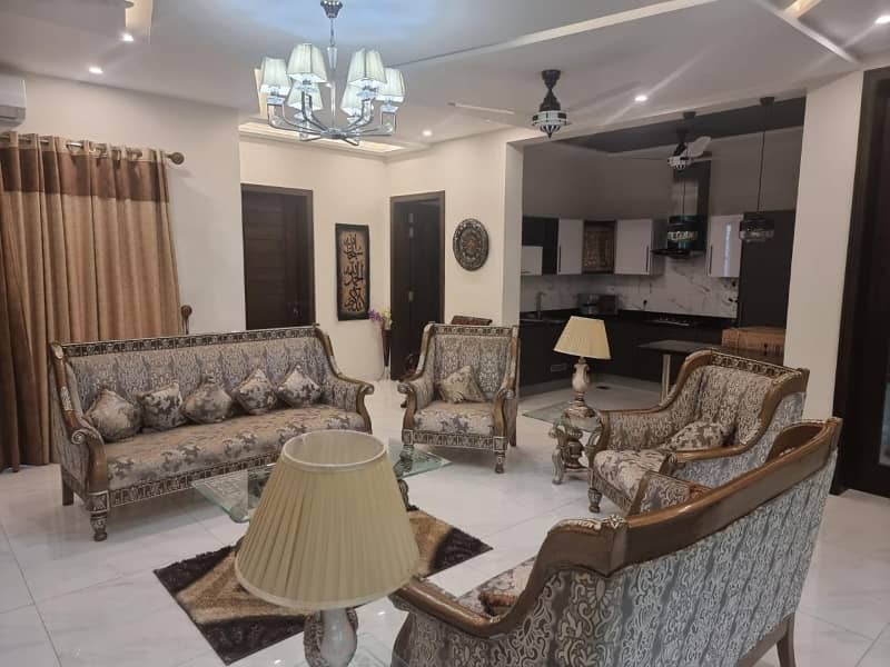 10 Marla Brand new first entry full furnished house for rent in Bahia Town lahore 18