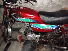 Honda cd70 red colour full jennune