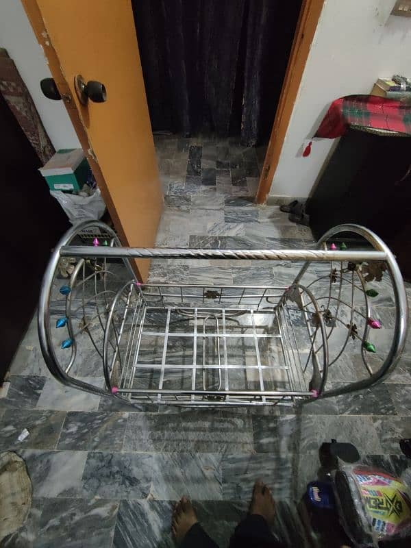 Baby Cradle for Sale almost Zero Used in New Condition 5