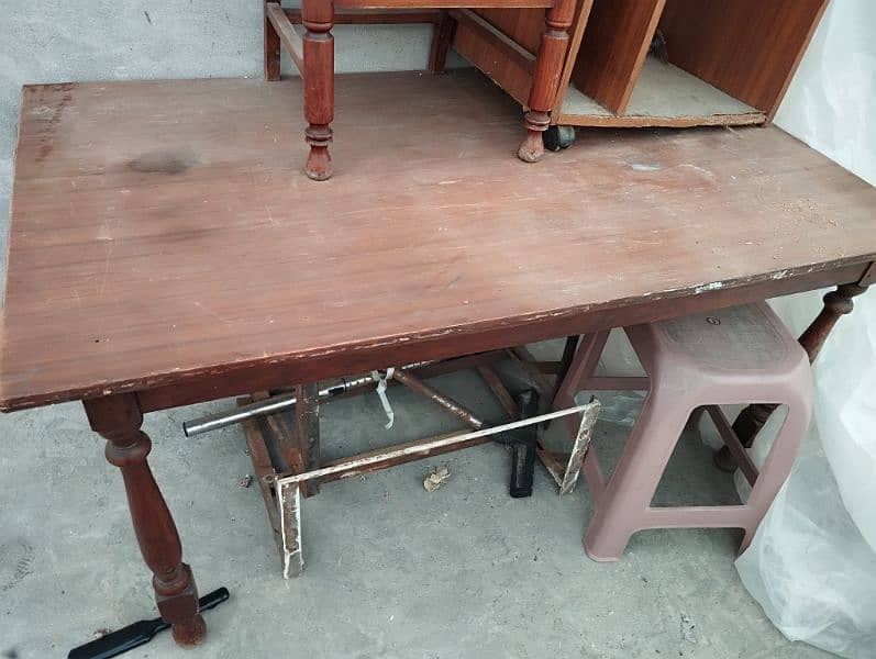 old wood dining table 0