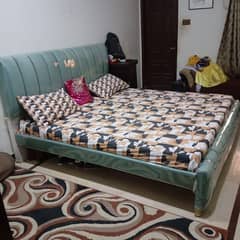 King size bed with Mattress