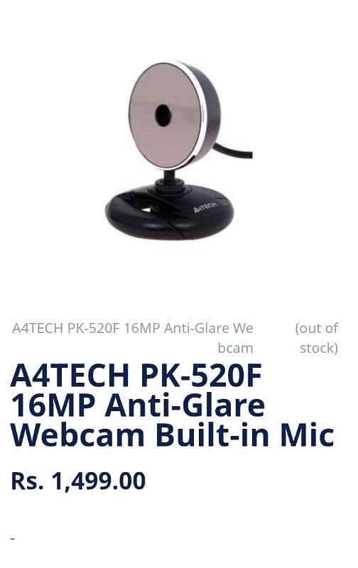 A4TECH Webcam 3