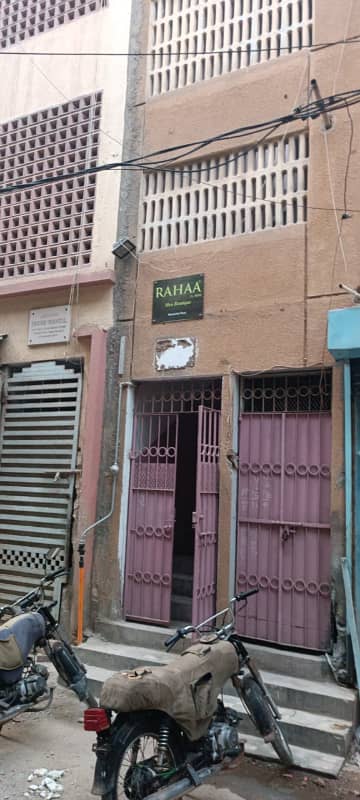 1100 SQFT FLAT FOR SALE AT BADAR COMMERCIAL STREET NO 1 PHASE 6 DHA 9