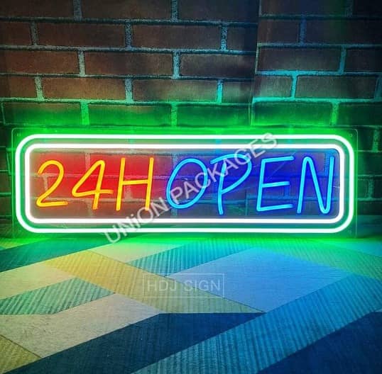 Customied 3D Acrylic Boards|Metal 2D Board|Vinyl Flex|Sign Board Neo 3