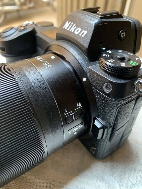 Nikon z6ii with nikon 35mmm lens 1.8oss 7