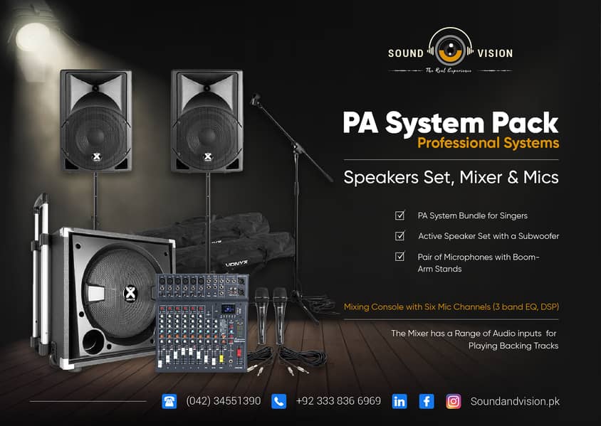 Public Address System and Professional Systems 0