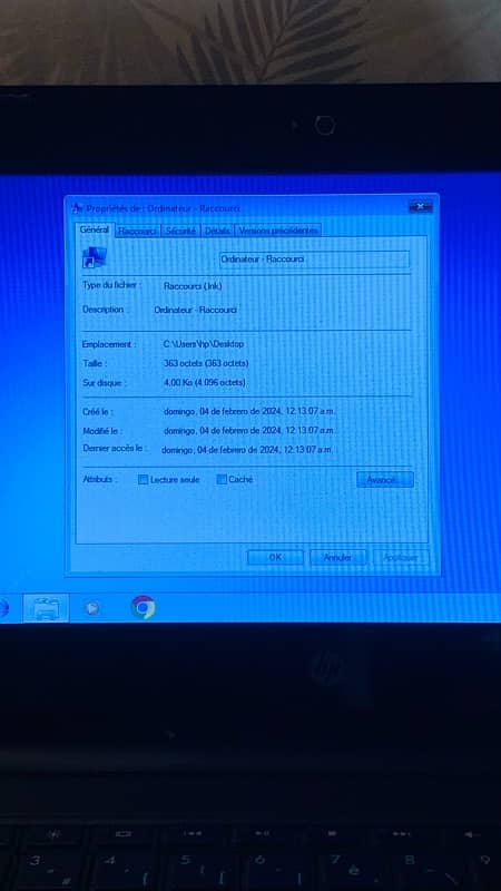 Hp laptop Atom inside windows 7 5