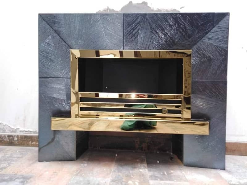 Gas fire place - Marble fire place - Fire place 2