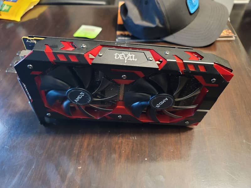 Red devil Rx 580 8GB OC Sp:2304 3