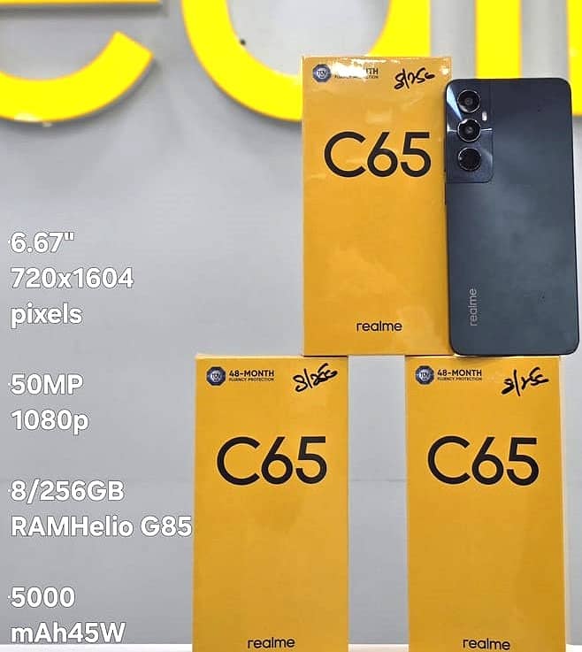 Realme C65 8/256GB Whatsapp 03206793455 3