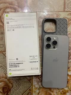 iphone 15 Pro Max 256gb Dual PTA Approved water pack phone