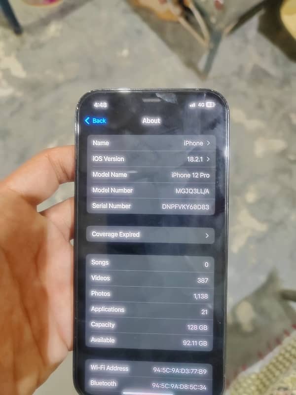 Iphone 12 pro non Active 1