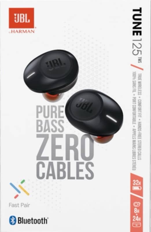 JBL Tune 125 TWS 10/10 Condition Earbuds 1